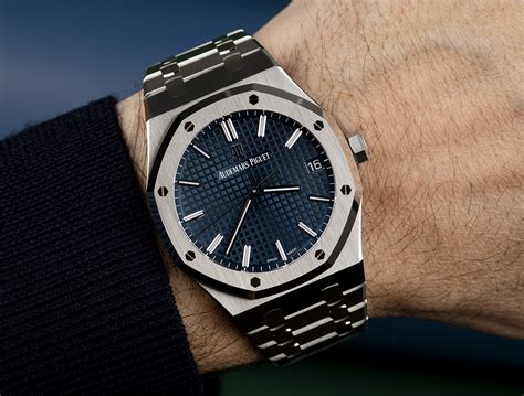 audemars piguet royal oak dark blue|Audemars Piguet royal oak prices.